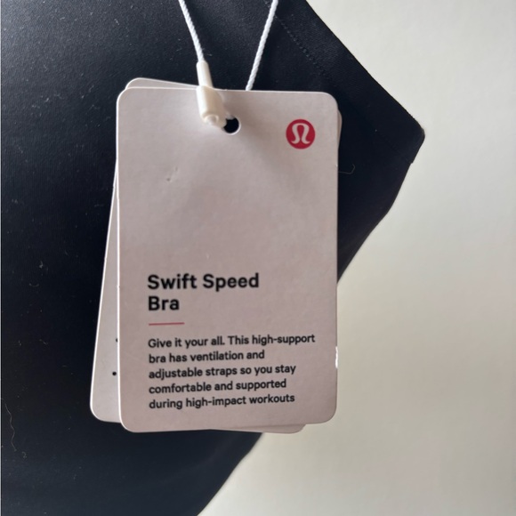 Lululemon Swift Speed Sports Bra - Black - Picture 4 of 10